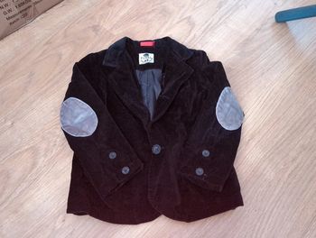 Veste velours 5 ans costume
