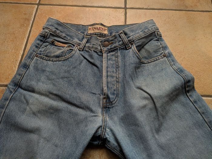 Jean H bleu délavé T38 RICA LEWIS - photo numéro 7