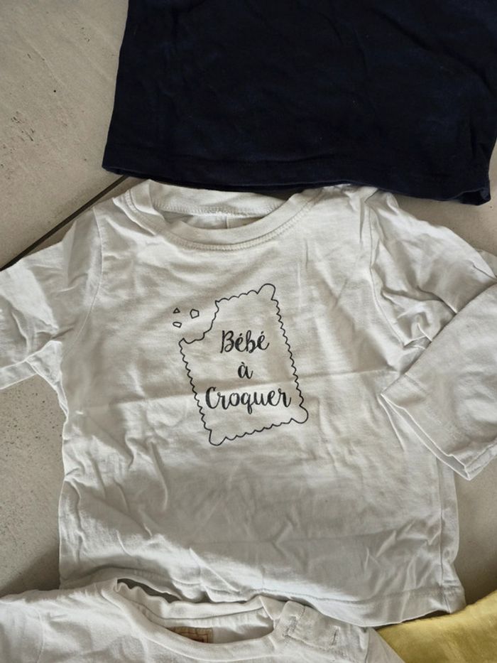 Lot tshirts 12mois - photo numéro 4