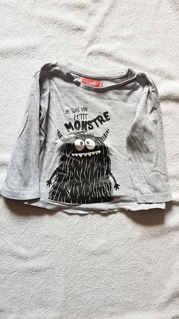 T-shirt tissaia 3 ans