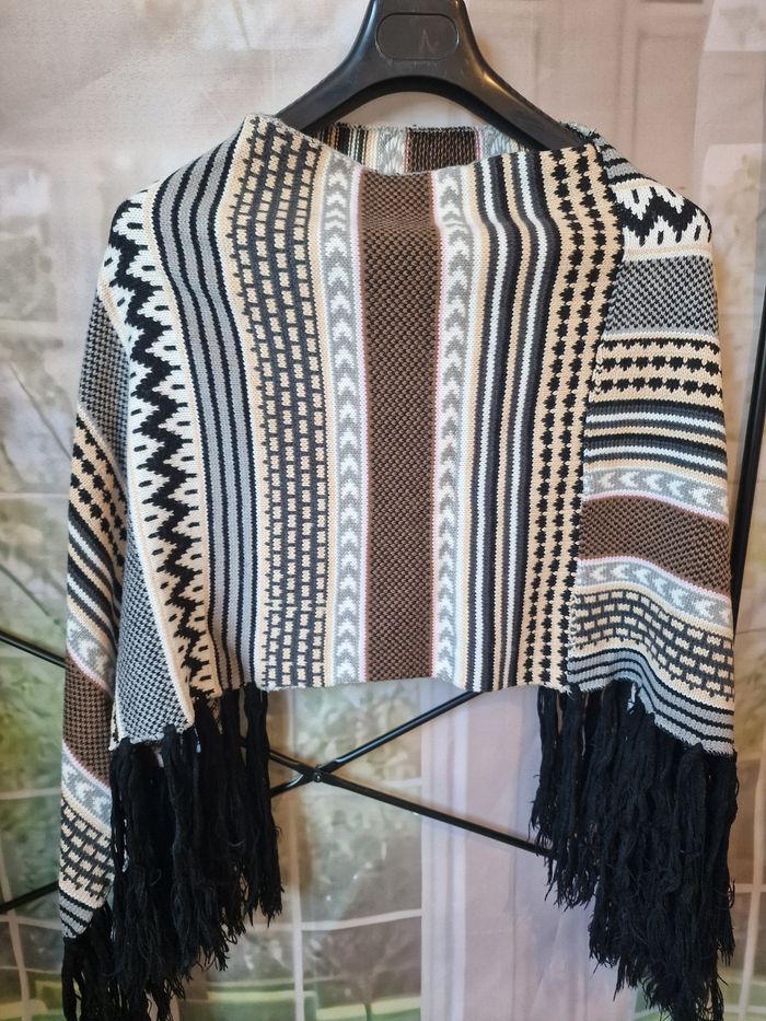 Poncho femme