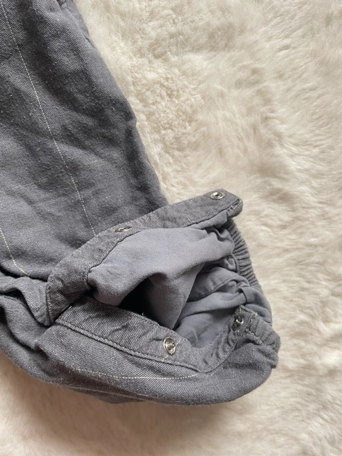 Salopette + t-shirt ML 18 mois - 80 cm - photo numéro 4