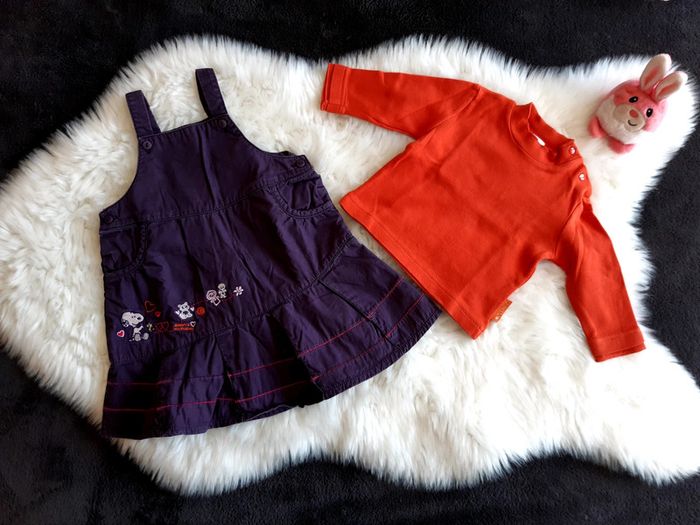 Ensemble robe et sous pull absorba 6 mois
