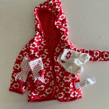 Veste réversible fille 6 mois orchestra