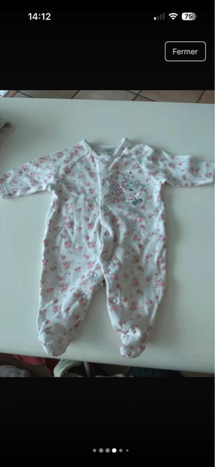Lot de 7 pyjamas naissance - photo numéro 3