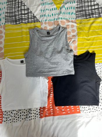 Lot de 3 Tops