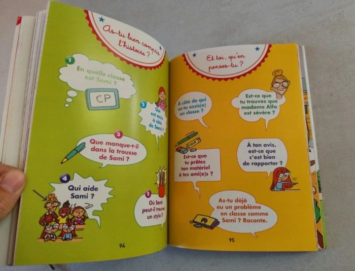 Livrr 5 histoires pour aimer le Cp j'apprends à lire avec Sami et Julie - photo numéro 8