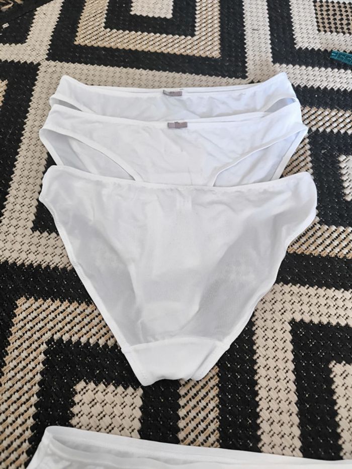 Lot de 4 culottes blanches taille S 36 neuve - photo numéro 3