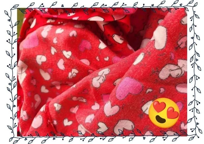Chemise de nuit motif cœur vintage - photo numéro 10