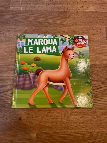 Livre collection Les animaux du zoo Karouma le lama
