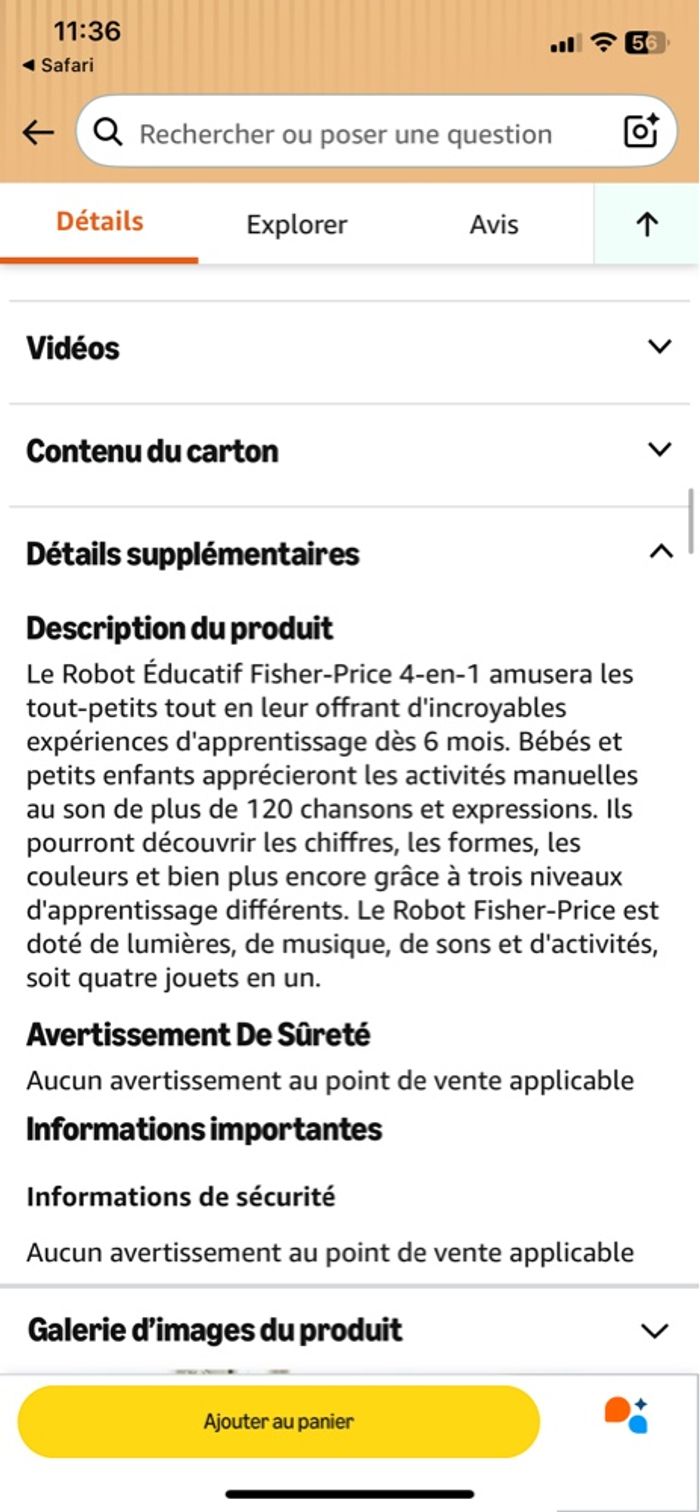 Robot d’éveil 4en1 - photo numéro 4