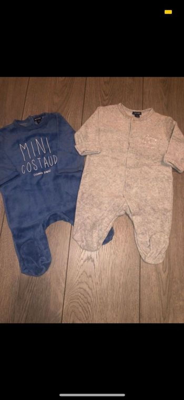 Lot de 2 pyjamas 3 mois