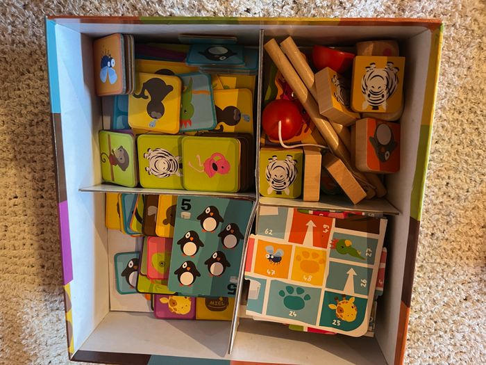 Coffret multi-jeux "les animaux du zoo" - photo numéro 2