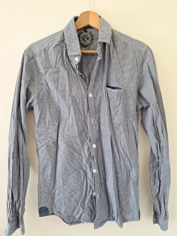 Chemise t36/S Rayé #H36S-001