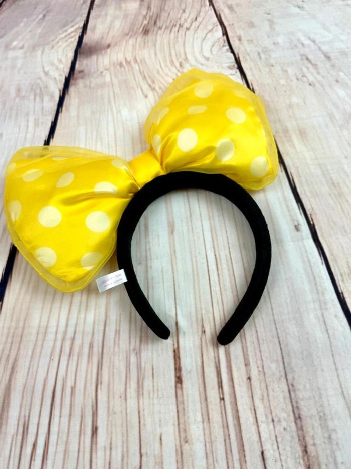 Ears serre-tête Disneyland Tokyo noeud Minnie jaune - photo numéro 6