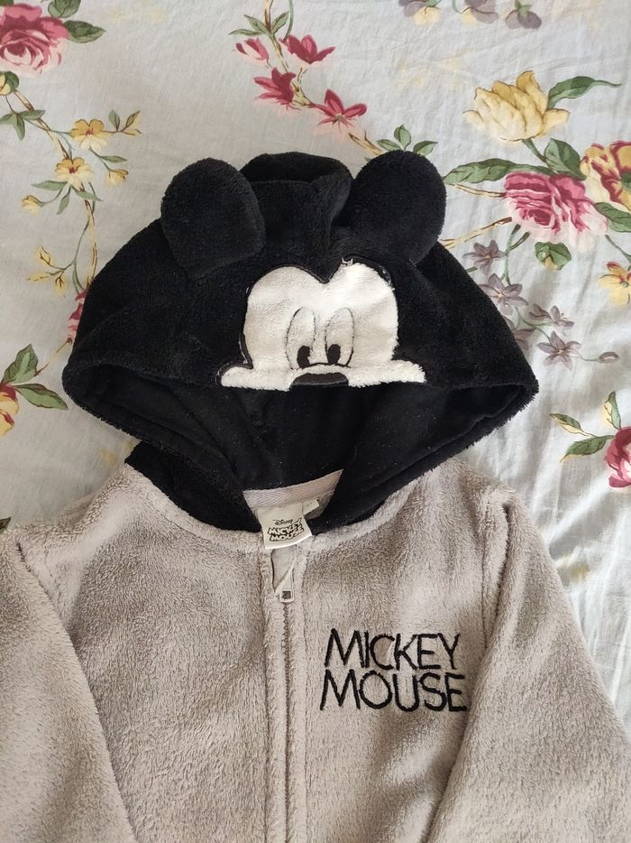 Pyjamas  polaire mickey mouse 6 ans - photo numéro 3