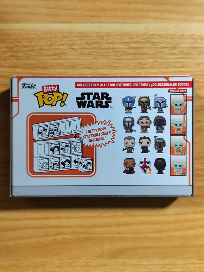 Boîte 4 Bitty Pop! - Star Wars (Moff Gideon, Stormtrooper, Dark Trooper) - photo numéro 7