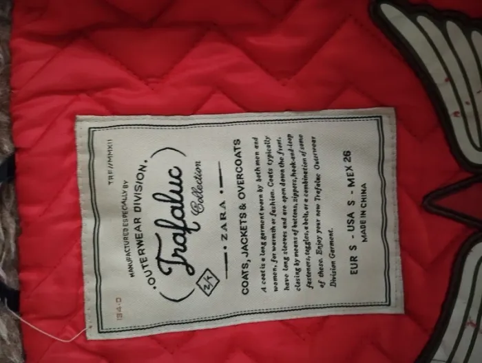 Manteau zara taille s - photo numéro 2