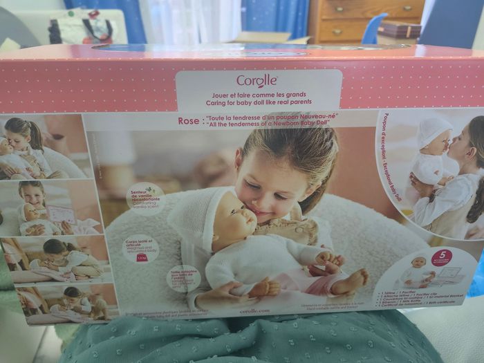 Corolle realiste "Rose" - neuf - photo numéro 5