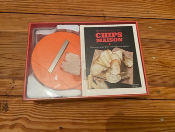 Coffret livre chips maison