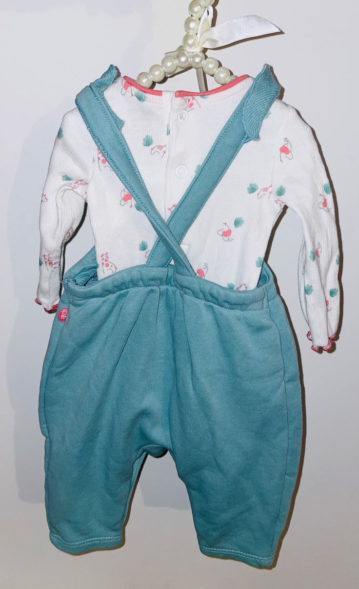 Ensemble combinaison turquoise - photo numéro 2