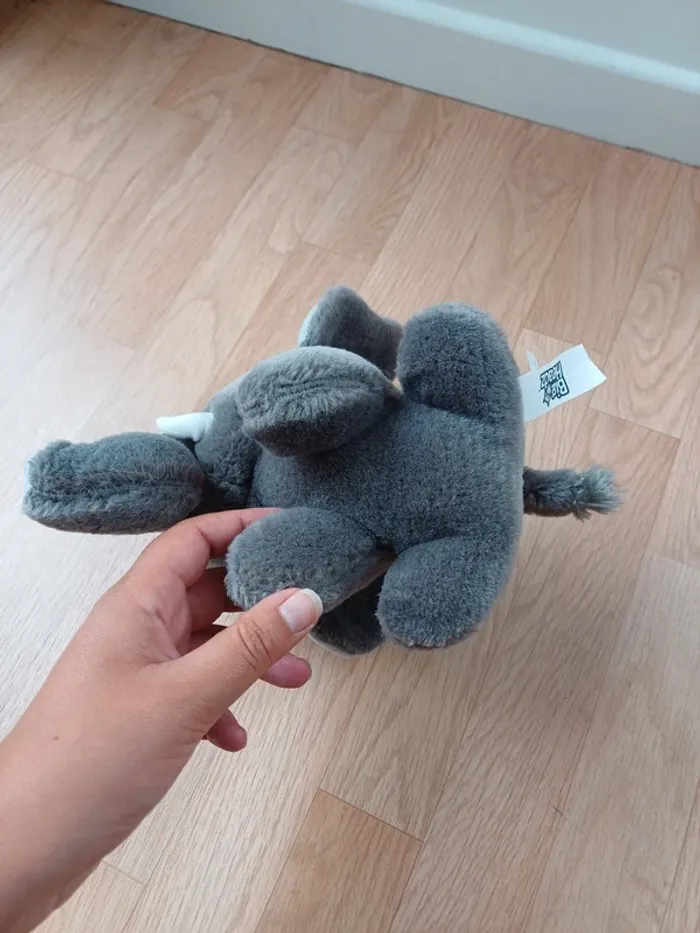 Peluche éléphant - photo numéro 5