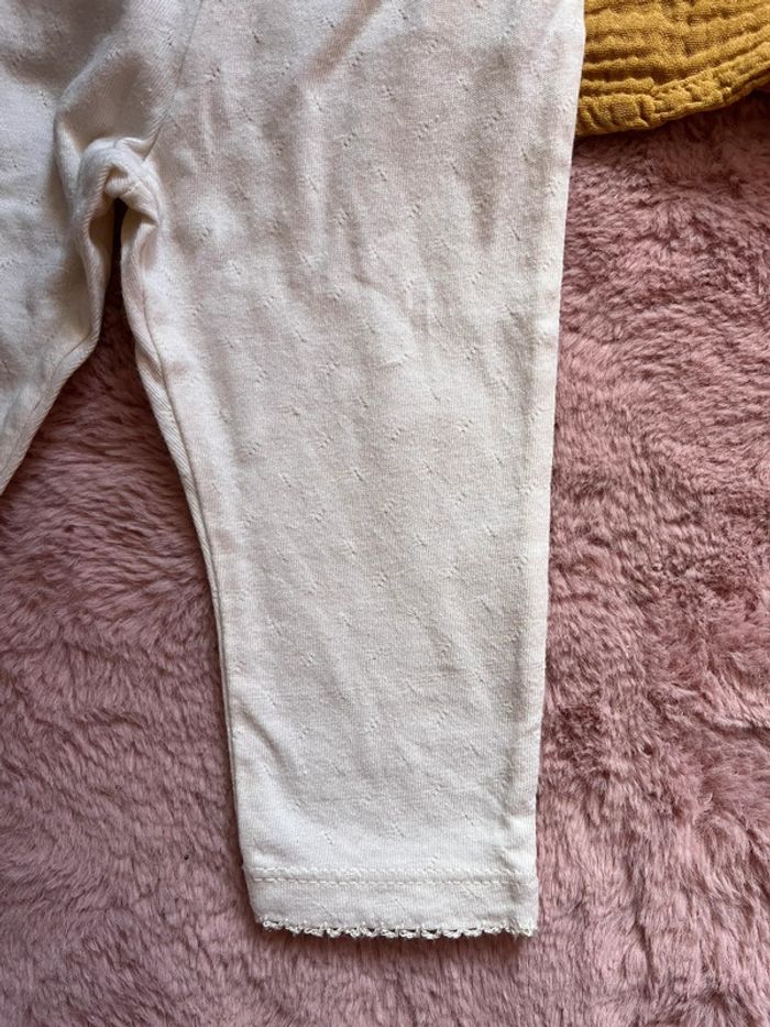 Lot chemise gaz de coton et legging - photo numéro 2