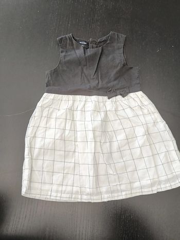 Robe manches courtes 18 mois
