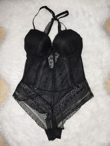 Body dentelle noir