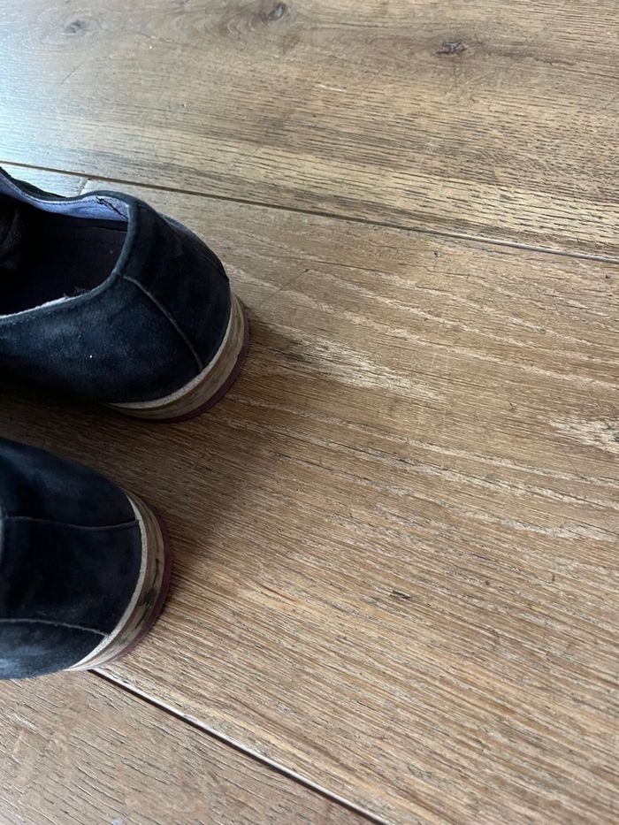 Chaussures Hommes bleus - Minelli - Daim - 41 - photo numéro 4