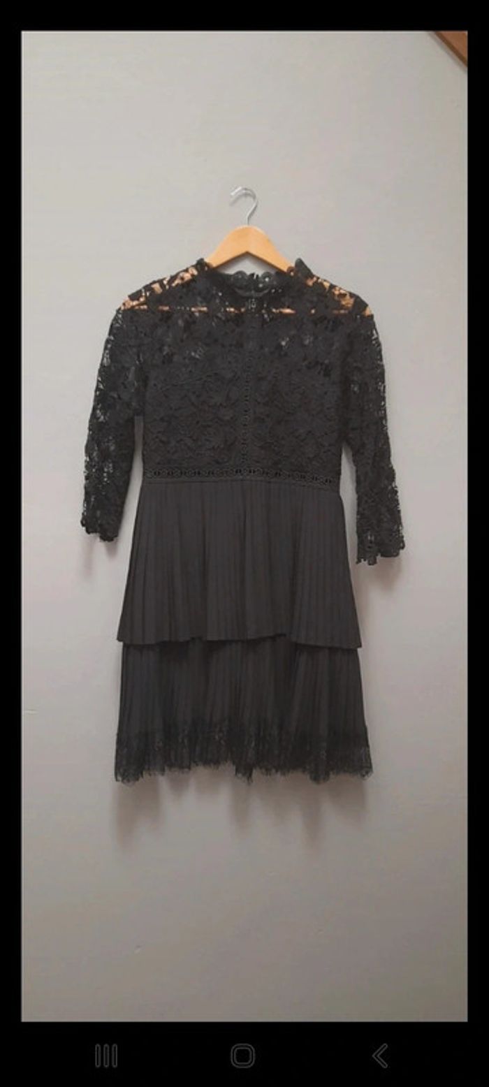 Robe chic avec dentelle Zara - photo numéro 3
