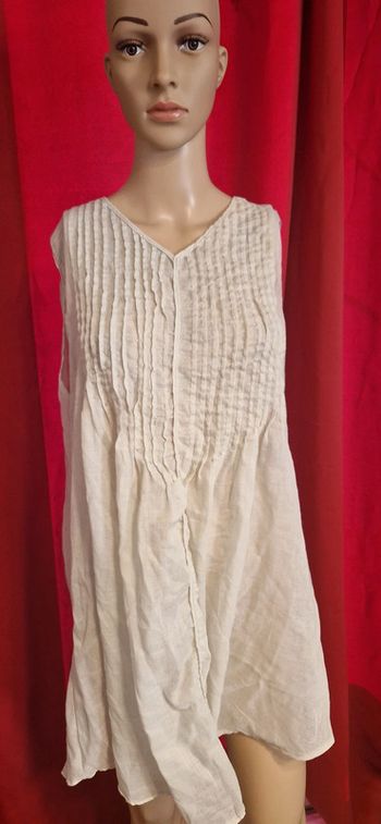 Robe légère taille 38 vert anis idéal plage