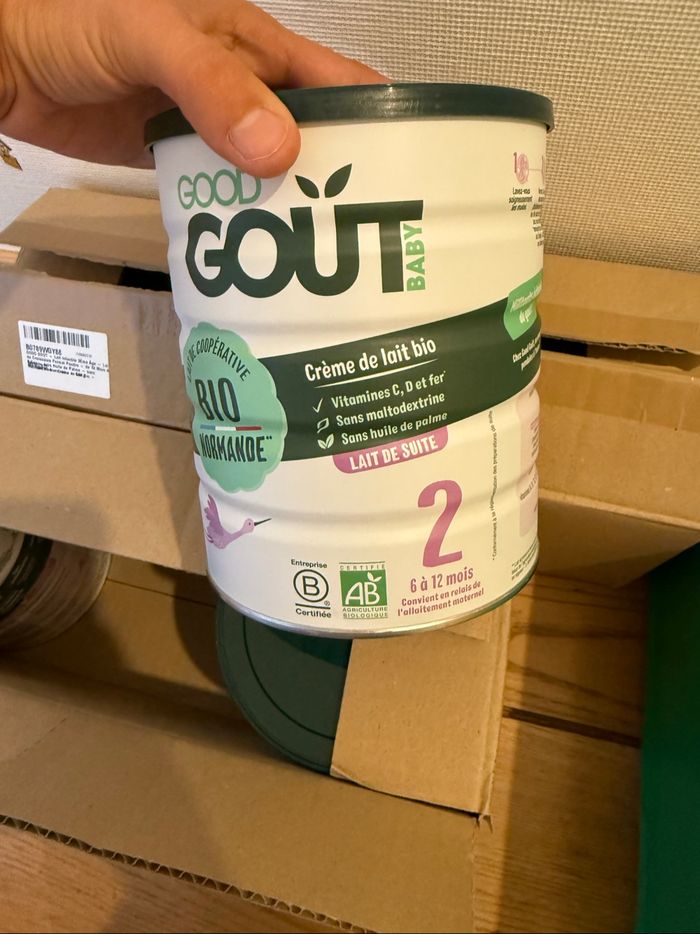 Lait infantile good gout 2 âge neuf - photo numéro 2