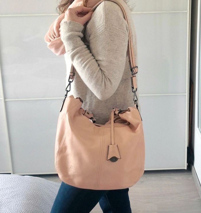 Sac à main Hexagona en cuir - photo numéro 4