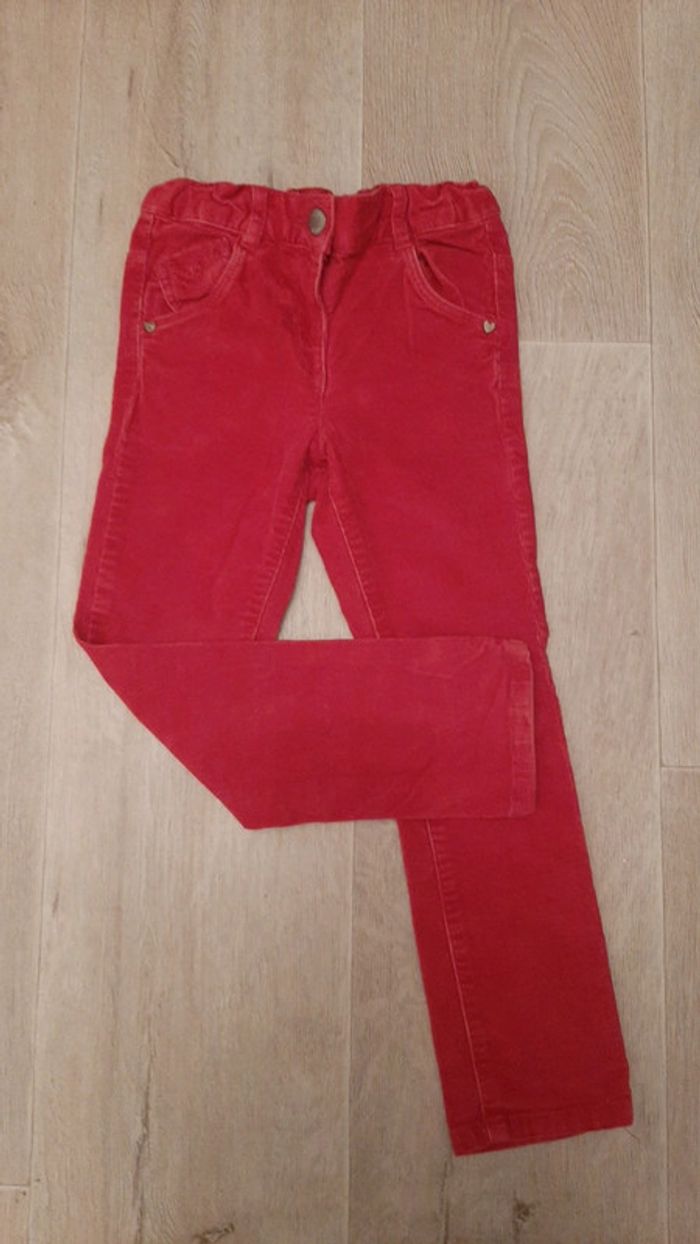 Pantalon velours