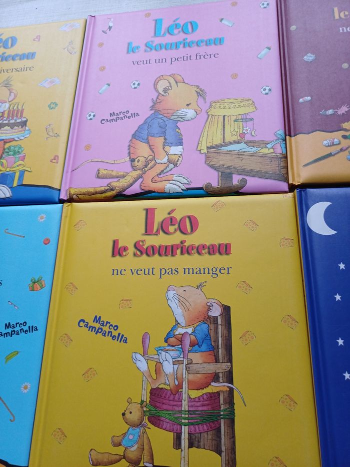 Collection de 8 livres Leo le souriceau. Tbe - photo numéro 3