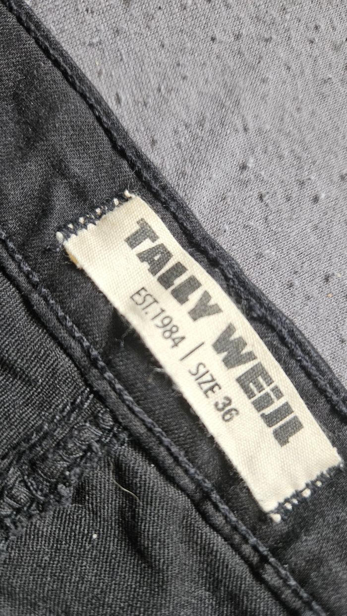 Short en jean noir moulant Taille S - photo numéro 6