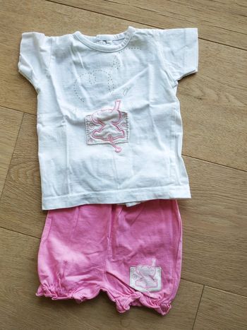 Ensemble été fille 3 mois