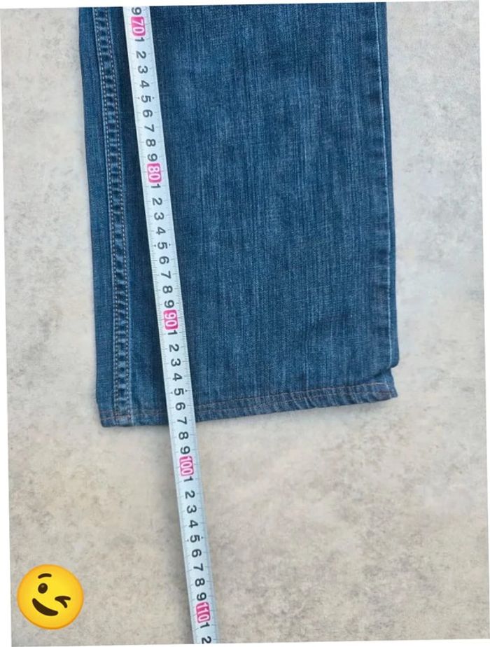 Jeans Levi's 505 W29 FR38 L29 coupe droite bleu Homme Men pan382b - photo numéro 4