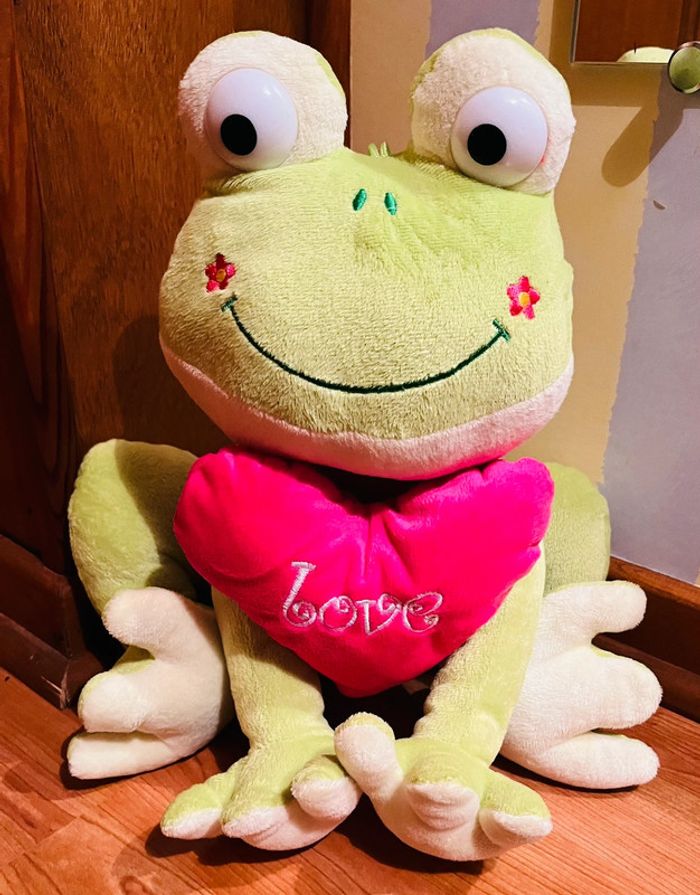 Peluche grenouille