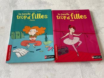 Lot 2 livres la famille trop d’filles