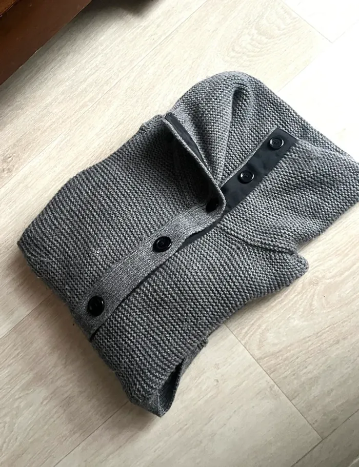 Gros gilet à col roulé en laine et alpaga Gap taille XS/S