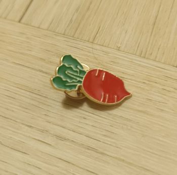 Pin's radis neuf