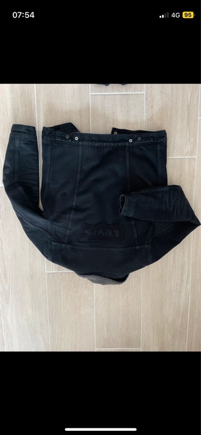 Veste trucker sherpa relaxed taille M Levi’s - photo numéro 7