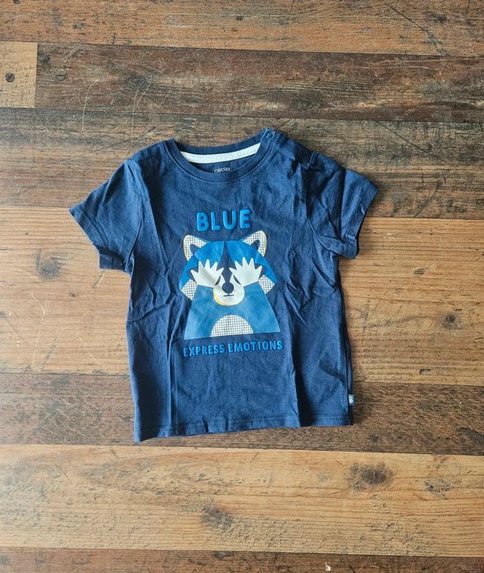 T-shirt Obaïbi Blue bébé garçon 18mois