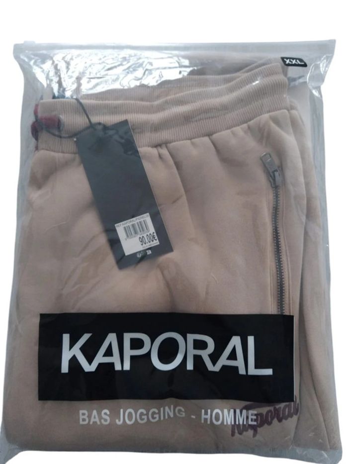 Bas de jogging Kaporal homme marron clair taille xxl - photo numéro 3