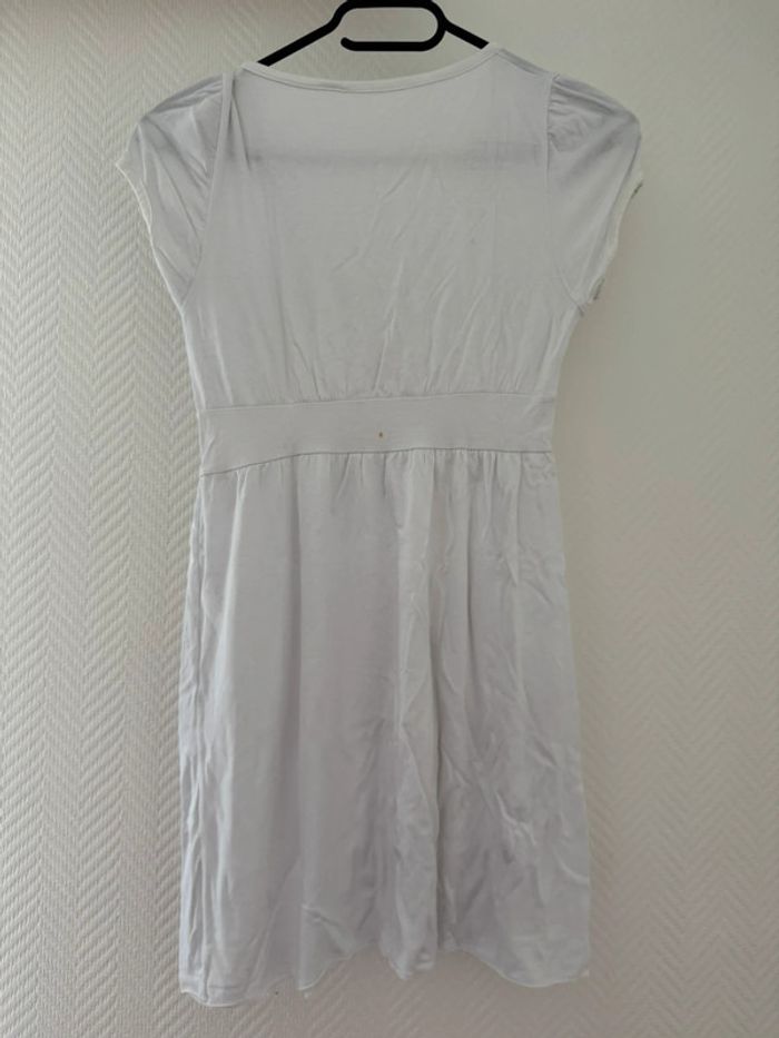 T-shirt long blanc - photo numéro 3