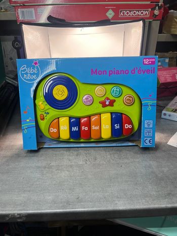 Piano d’éveil musical Bébé Rêve - Neuf