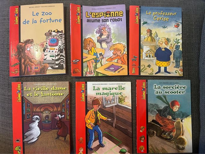 Lot de 6 livres