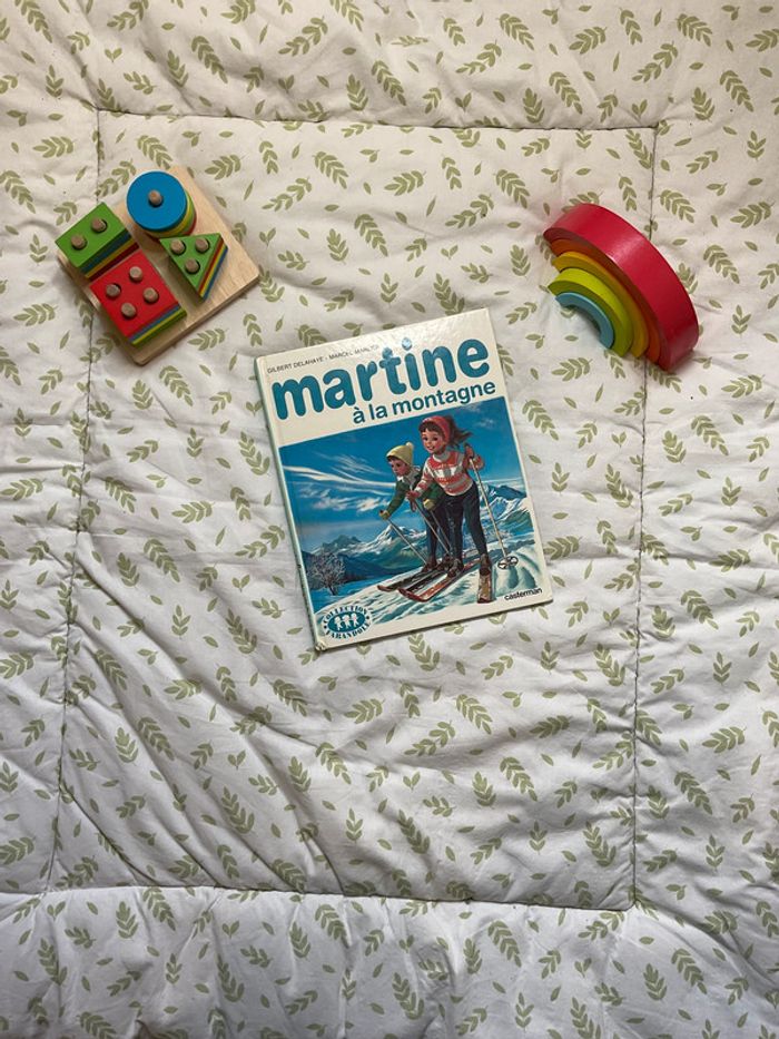 livre Martine à la montagne casterman